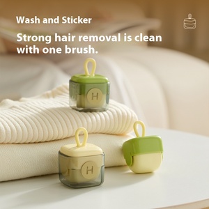 Hot grosir ABS Manual <span class=keywords><strong>Mini</strong></span> rol serat untuk hewan peliharaan portabel dan dapat digunakan kembali dengan tali untuk rambut anjing penghilang remah - Product Image 4