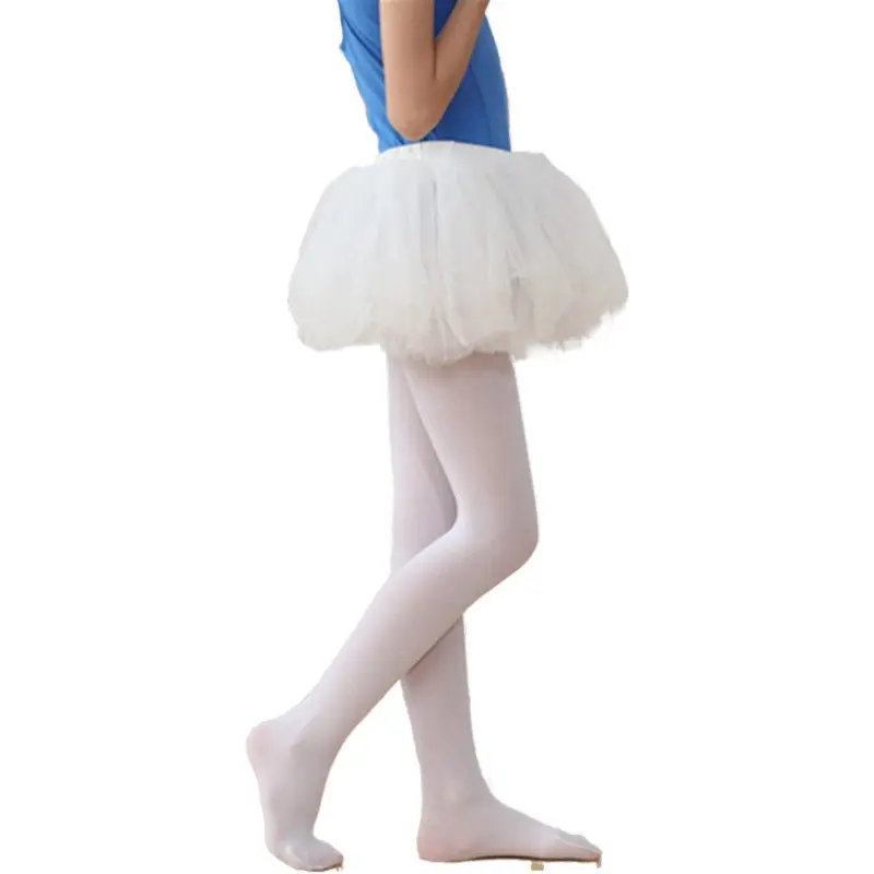 Mallas ajustadas coloridas de Ballet para niños y bebés, medias finas de colores sólidos, venta al por mayor