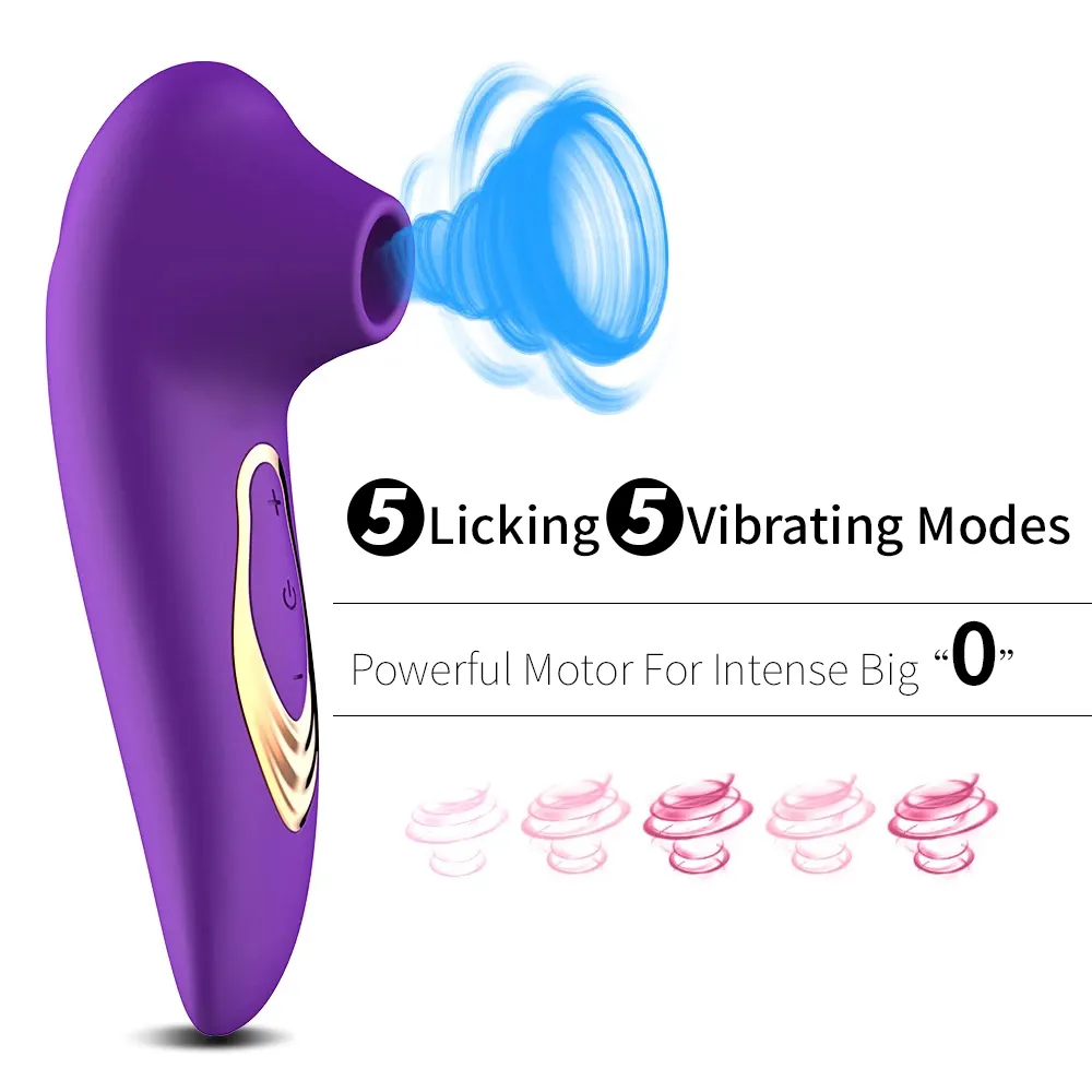 Baru klitoris mengisap Vibrator g-spot Stimulator tahan air mainan seks dewasa Vibrator untuk wanita puting klitoris pengisap air dapat dicuci