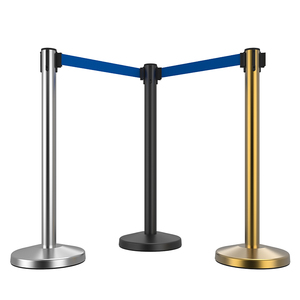 Spor olay kuyruğu için 2.5m fren sistemi geri çekilebilir bariyer - Product Image 3