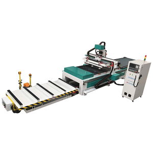 Mesa de descarga de carga automática ATC CNC enrutador de anidación para la industria de gabinetes de cocina - Product Image 3