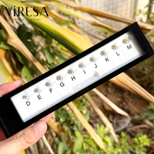 Kim Cương biểu đồ vòng cắt D để M màu sắc rõ ràng lớp biểu đồ Carat Trọng lượng kim cương lớp biểu đồ Selector hướng dẫn - Product Image 1