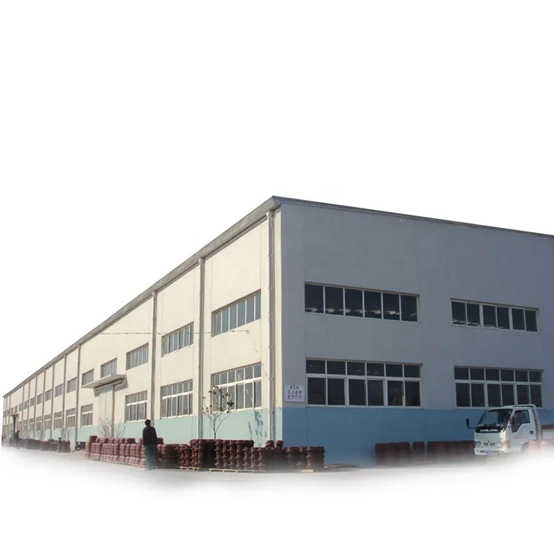 क़िंगदाओ चीन से औद्योगिक पूर्वनिर्मित जलरोधक इस्पात संरचना फ़्रेम फ़ैक्टरी कार्यशाला गोदाम