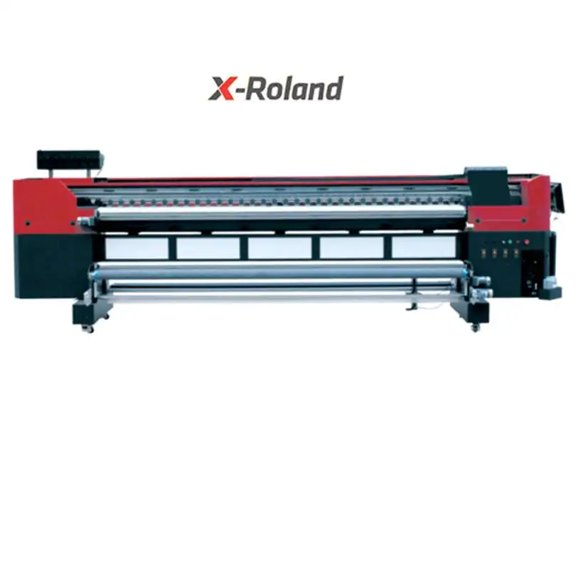 2020 X-Roland 3200P Ecosolvent-Drucker mit vier XP600/4720/XAAR-Kopf-Innen-und Außen-Sovent-Druckern