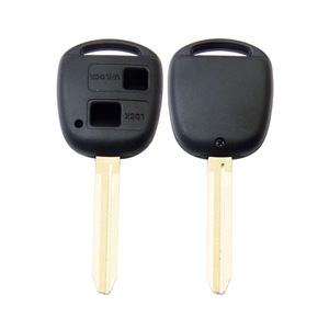 ปลอกหุ้มรีโมทกุญแจรถยนต์แบบมี2ปุ่ม TOY43ใบพัดสำหรับ Toyota Corolla RAV4 Land Cruiser Prius Yaris เคสกุญแจรถ - Product Image 6