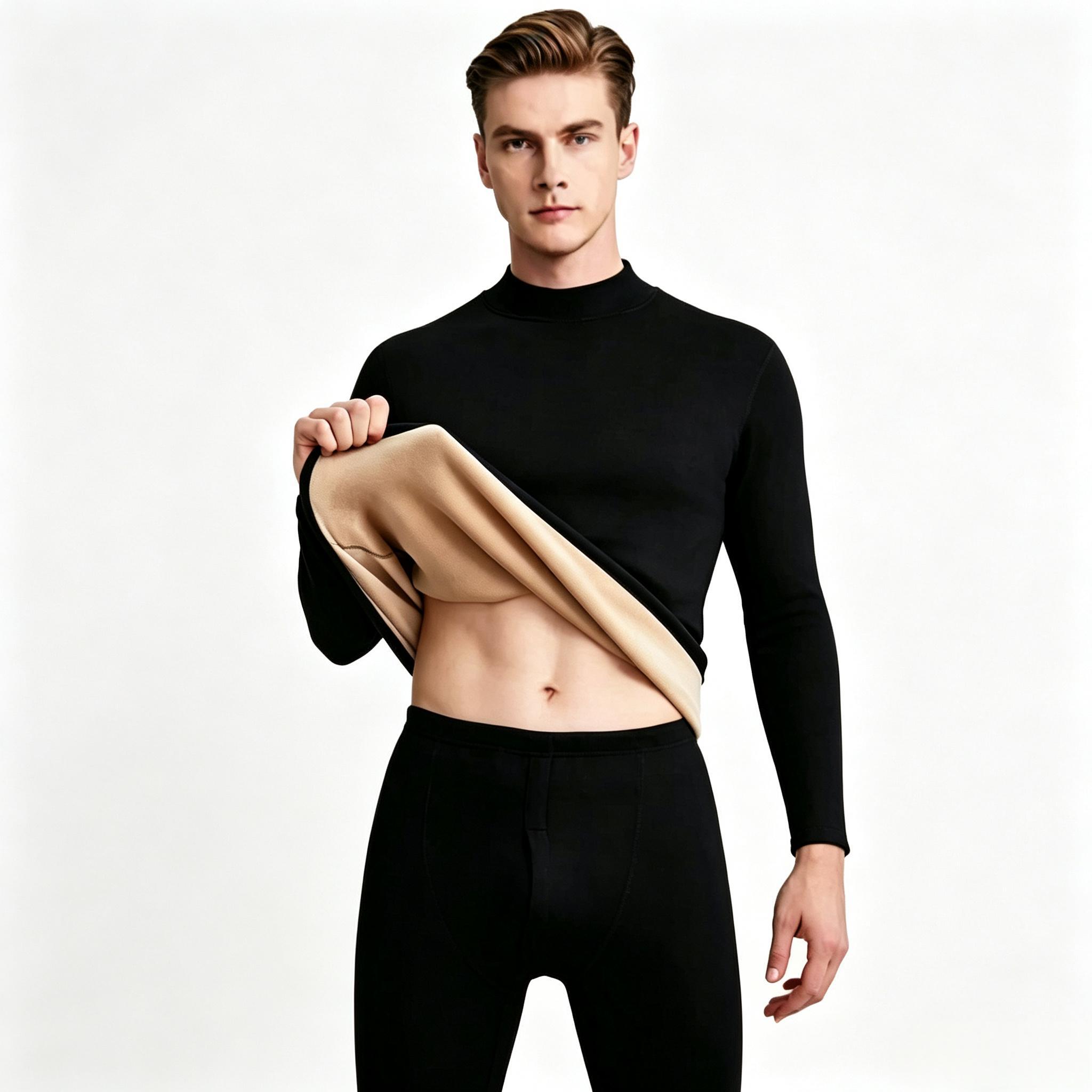Men's High Neck - Black