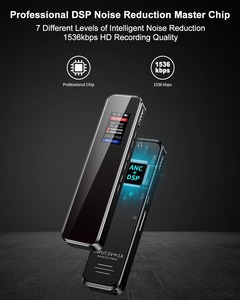 Digital Voice Recorder Sprach aktivierter Recorder mit Wiedergabe, tragbares Audio recorder-Aufnahme gerät AI Noise Reduction PQ134 - Product Image 4