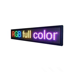 Rolling Untertitel Werbung Billboard Digital Display Programmier bare Mini Rolling LED Screen Badge - Product Image 5