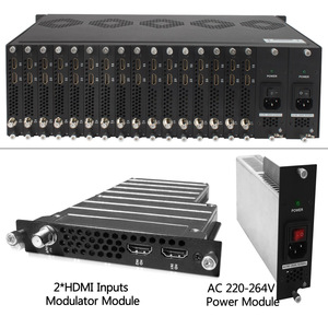 High Density Compact Multi Channels HD <strong>Video</strong> to Analog RF Modulator 48 32 16 Channels Analog Modulator - Product Image 3