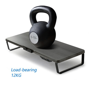 USB <strong>HUB</strong> <strong>Computer</strong> Monitor Stand Riser <strong>with</strong> Aluminum Feet for <strong>Computer</strong> Laptop iMac Elevating Laptop <strong>Table</strong> - Product Image 5