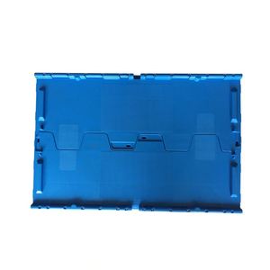 Hot Sale Heavy-Duty Nestable <strong>Logistic</strong> Stackable Plastic Storage Moving Boxes Turnover Tote <strong>Container</strong> Attached Lid Factory Direct - Product Image 6