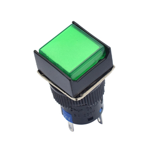 LA160-16A CE 5A 250V interruttore a pulsante autoripristinante interruttore a pulsante quadrato momentaneo illuminato con luce - Product Image 6