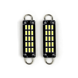 Evitek หลอดไฟ LED T20 T10กระดานดำสำหรับรถยนต์ขนาด4014 44มม. หลอดไฟ LED แคนบัส LED 12SMD LED สำหรับรถยนต์12V - Product Image 4