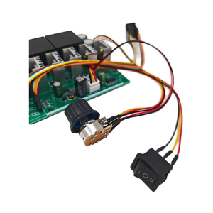 Controlador de velocidad del Motor, DC 10-55V 60A PWM DC, controlador de Control de Motor ajustable hacia adelante, pantalla de dígitos LED - Product Image 5