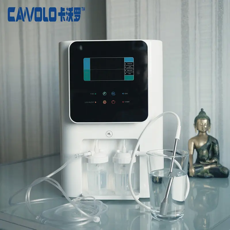 Cawolo Neuzugang HIM-17 PEM Elektrolyse technologie 600 ml/min Wasser elektrolyseur Wasserstoff inhalator