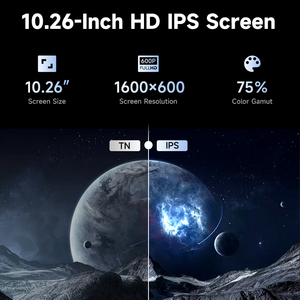 10.26&quot; IPS Touch Screen Portable Smart Wireless Android <strong>Auto</strong> Display Universal Car DVD <strong>Player</strong> - Product Image 5