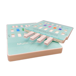 クイック尿薬物検査ワンステップ多剤DOAスクリーニングテストディップカード8パラメータ - Product Image 2
