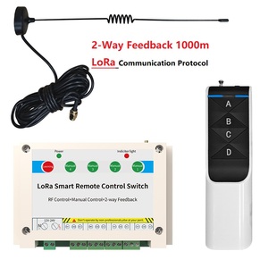 Lora a lunga distanza di trasmissione a due vie Smart telecomando interruttore di retroazione a 2 vie Controller della pompa Wireless con codice di rotolamento - Product Image 3