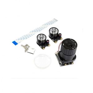 Fotocamera di alta qualità IR-Cut 5 Mp Ov5647 cambia manualmente modalità giorno e notte modulo Raspberry Pi 3 fotocamera con luce - Product Image 3