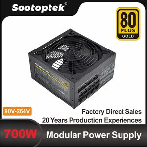 SOOTOPTEK modüler 700W 80 artı altın PSU ATX güç kaynağı masaüstü bilgisayar oyun için güç kaynağı oyun 700W 800W 850W - Product Image 2