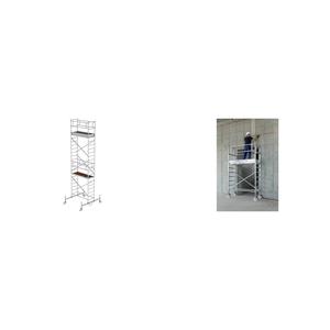 Andamio móvil MUNK Günzburger Steigtechnik 154545, montaje sin herramientas, altura de trabajo (máx.): 7,5 m (940910213237) - Product Image 1