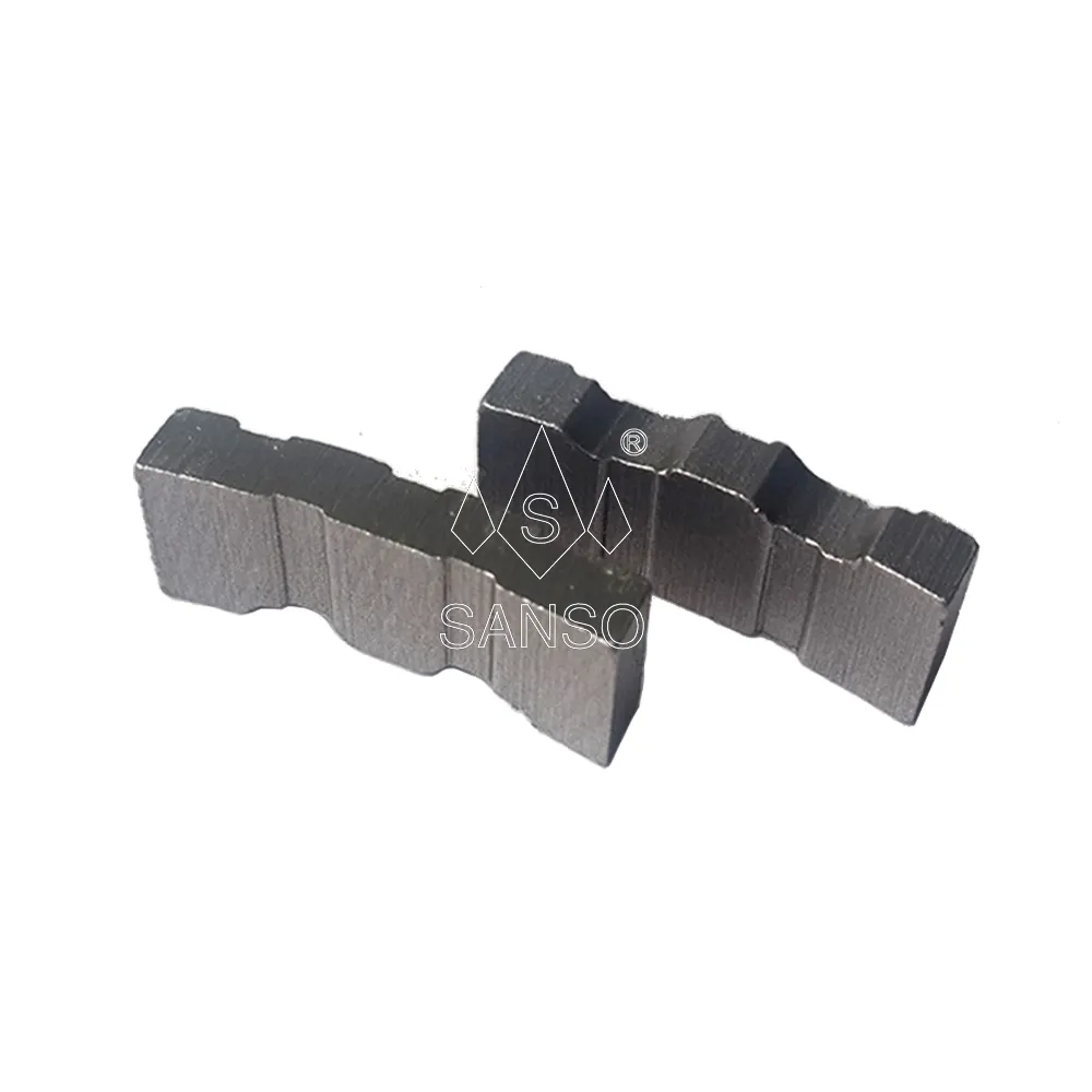 새로운 날카로운 공식 구리 실버 브레이징 터보 코발트 기반 다이아몬드 코어 비트 세그먼트 드릴링 철근 콘크리트