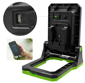 New Designed Outdoor 30w <strong>LED</strong> Portable <strong>LED</strong> Tools Flood Lights Work Lights for milwaukee for makita for dewalt 20v Tools Battery - Product Image 5