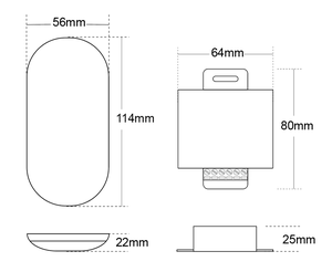 RGB RF 433 Mhz LED-Fernbedienung LED-Streifen Licht Touch Controller 12V mit Fernbedienung