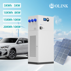 Estación de carga EV de almacenamiento solar modular Olink | Diseño flexible FUERA DE LA RED | Batería de 20kWh + Salida CA/CC | Sistema expandible - Product Image 5