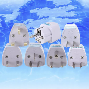 Onlyoa Universal 2 Pin AC Power Electrical <strong>Plug</strong> Adaptor Converter Travel Power Charger UK/<strong>US</strong>/<strong>AU</strong> to EU <strong>Plug</strong> Adapter Socket - Product Image 5