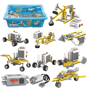 9886D Logischer Baustein Spielzeug Smart Science Elektronisches Programm Training Baukasten Test ausbildung Fernbedienung roboter - Product Image 4