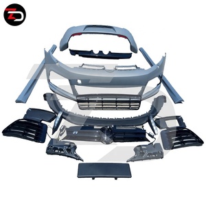 PP malzeme <span class=keywords><strong>R20</strong></span> vücut kiti Golf 6 için ön tampon arka tampon yan etek ana ızgara