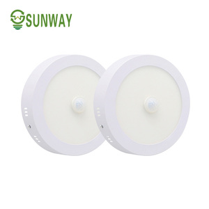 Hareket sensörlü led 12v 4 6 8 inç 3W 6W 9W 12W 15W 18W 20W 24W 30W 24v ince yuvarlak kare tavan ışığı Led Panel 3 5 10 inç - Product Image 4