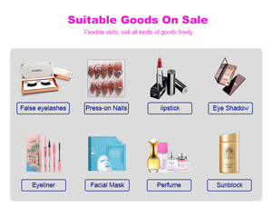 美容愛好家のためのネイルチップと化粧品の自動売機 - Product Image 6