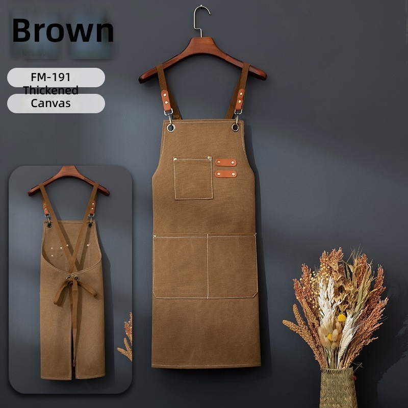 12 ounces canvas/brown