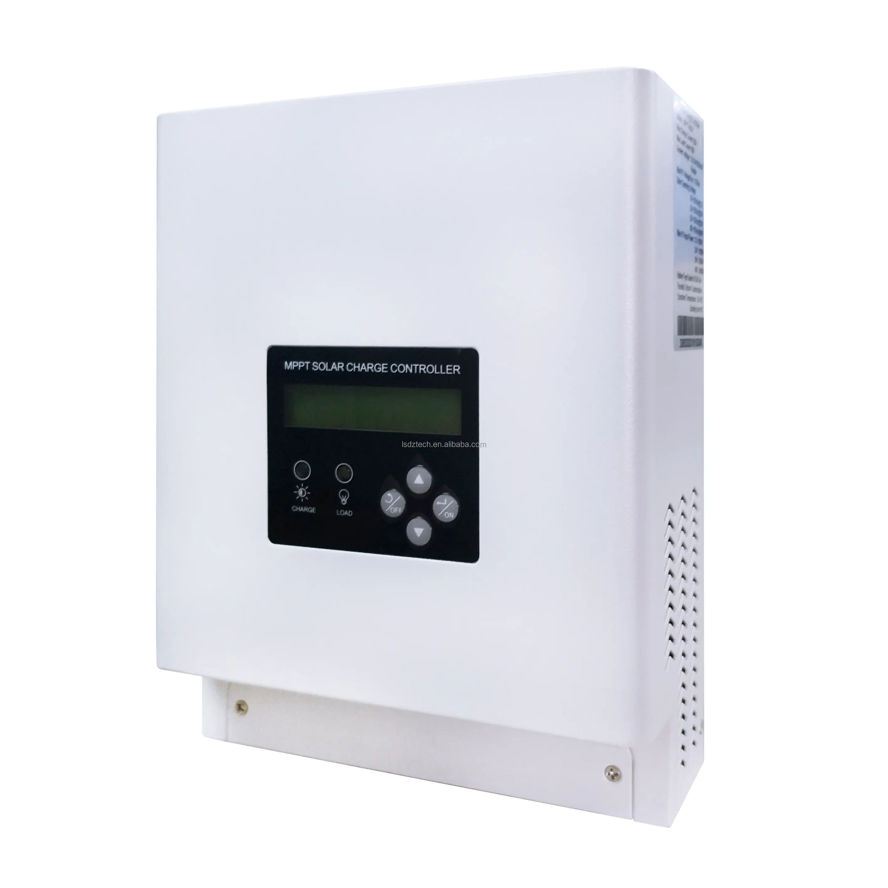 Controlador de carga Solar MPPT para panel solar, controlador de energía mppt opcional de 60A, 12V, 24V, 36V y 48V