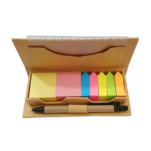 定制记事本便签带笔口袋规则文具套装学校用品记事本套装 - Product Image 6