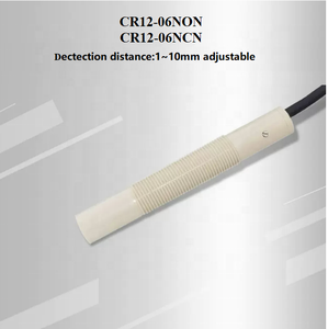 Capacitancia NPN sensor de proximidad capacitivo precio cuadrado del sensor capacitivo plano PNP M18 M12 8mm 20mm para detección de plástico - Product Image 5