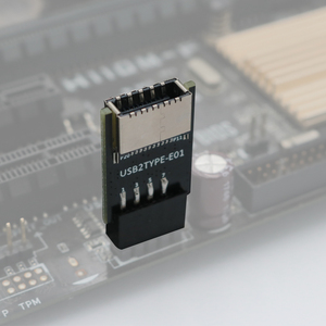 Scheda madre USB 3.1 pannello frontale chiave presa-un tipo-E A USB 2.0 9pin connettore adattatore di estensione intestazione per Computer - Product Image 4