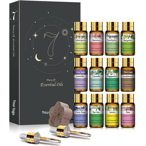 12 adet uyku yardım saf uçucu yağ hediye seti için difüzör, nemlendiriciler, cilt bakımı, masaj - Product Image 1