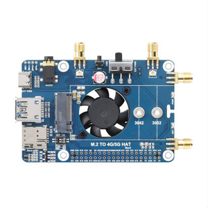 Raspberry Pi LTE Cat 6通信HAT LTE-AグローバルマルチバンドGNSSポジショニングEM060K-GLモジュール付き新GNSSプラス4Gモジュール - Product Image 3