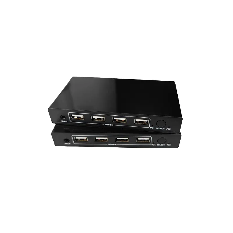 Переключатель HDMI KVM 2 порта KVM переключатель 4K @ 30 Гц для 2 компьютеров Share клавиатура мышь и один монитор 2 HDMI KVM Кабели