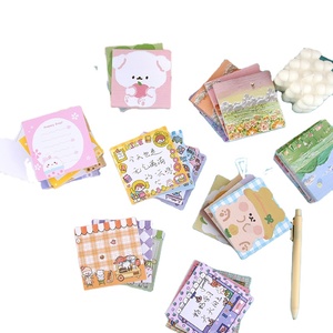 Advanced Instagram Style Convenience Stickers Cute Cartoon Student Color <strong>Notebook</strong> Can Be Glued N Times <strong>Message</strong> Stickers Index