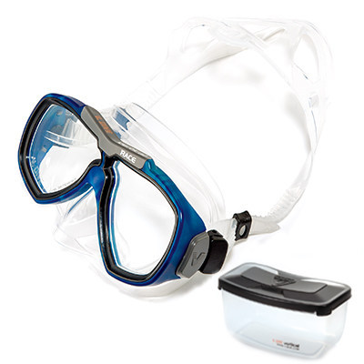 Blue transparent