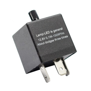 Không thấm nước 12V 3 pins cf13 có thể điều chỉnh <span class=keywords><strong>Led</strong></span> flasher tiếp sức cho tín hiệu lần lượt đèn <span class=keywords><strong>Led</strong></span> Bulb Hyper Blink nhấp nháy - Product Image 5