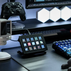 OEM/ODM Controlador de creación de contenido en vivo 15 teclas Teclado USB con cable con pantalla LCD personalizada Stream Deck - Product Image 5