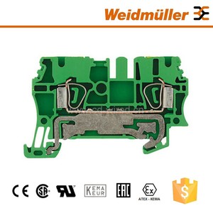 Screwless bloco <span class=keywords><strong>terminal</strong></span> conector weidmuller ZPE <span class=keywords><strong>2</strong></span>.5 bloco de terra <span class=keywords><strong>2</strong></span> caminho do fio e conector do cabo