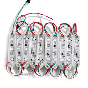 Colore completo Rgb 12V modulo Led all'aperto impermeabile SMD5050 programmabile intelligente APP di controllo digitale WS811 Pixel modulo Led per segno - Product Image 5