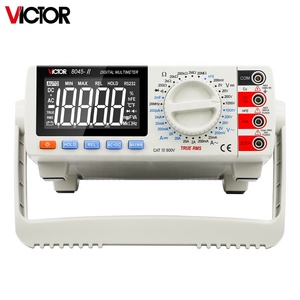 VICTOR VC8045-II高精度ホワイト格安デスクトップ桁DMMデジタルマルチメーターTrueRMS DC AC 1000V20Aメーター - Product Image 2