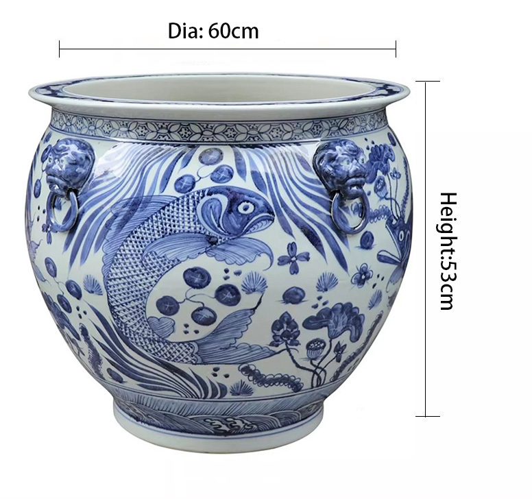 Blue and White B